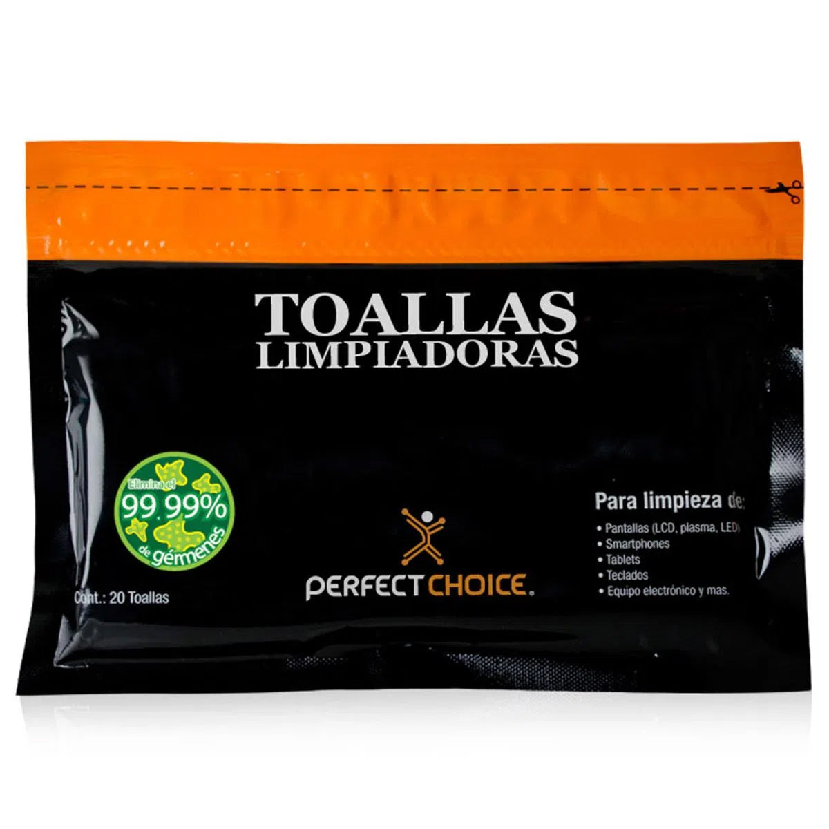 Toallas Limpiadoras Antiestática Para Pantallas Laptops Tv Celular