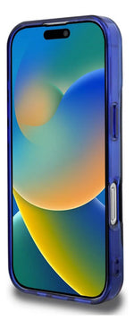 Funda Para iPhone 16 Pro Max Bmw Tricolor Azul
