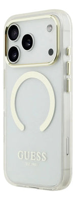 Funda Para iPhone 17 Pro Max Guess Outline Oro