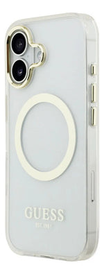 Funda Para iPhone 17 Guess Outline Oro