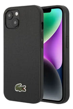 Funda Para iPhone 14 Lacoste Iconic Negro