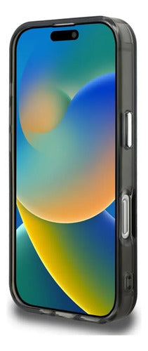Funda Para iPhone 16 Pro Max Karl Lagerfeld Aquarelle Negro
