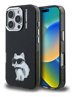 Funda Para iPhone 16 Pro Max Karl Lagerfeld Aquarelle Negro