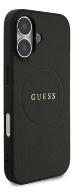 Funda Para iPhone 17 Guess Grained Negro