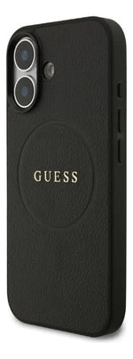 Funda Para iPhone 17 Guess Grained Negro
