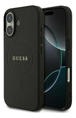 Funda Para iPhone 17 Guess Grained Negro