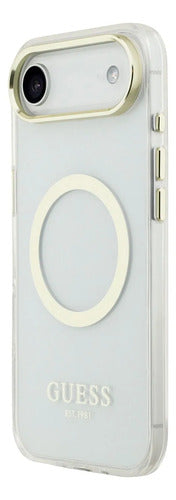Funda Para iPhone 17 Air Guess Outline Oro