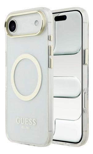 Funda Para iPhone 17 Air Guess Outline Oro