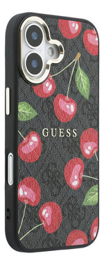 Funda Para iPhone 17 Guess Cherry Negro