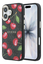 Funda Para iPhone 17 Guess Cherry Negro