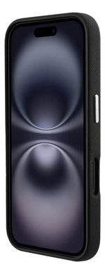 Funda Para iPhone 16 Karl Lagerfeld Saffiano Negro