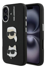Funda Para iPhone 16 Karl Lagerfeld Saffiano Negro