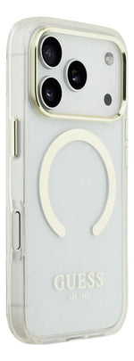 Funda Para iPhone 17 Pro Guess Outline Oro