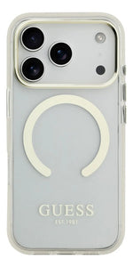 Funda Para iPhone 17 Pro Guess Outline Oro