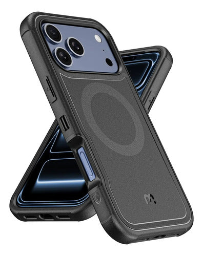 Funda Para iPhone 17 Pro Max Mybatpro Maverick Rogue Negro