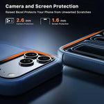 Funda Para iPhone 17 Pro Max Mybatpro Maverick Rogue Azul