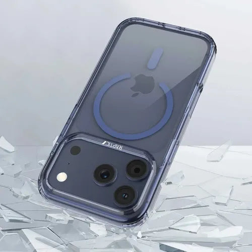 Funda Para iPhone 17 Pro Max Raptic Air Clear Azul