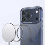 Funda Para iPhone 17 Pro Max Raptic Air Clear Azul