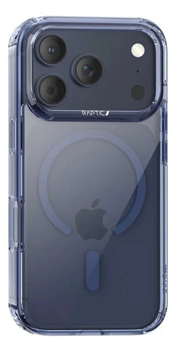 Funda Para iPhone 17 Pro Max Raptic Air Clear Azul