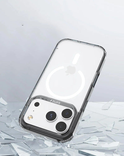 Funda Para iPhone 17 Pro Max Raptic Air Clear Humo