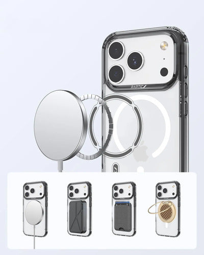 Funda Para iPhone 17 Pro Max Raptic Air Clear Humo