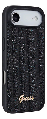 Funda Para iPhone 17 Air Guess Midnight Scrip Negro