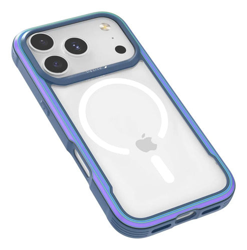 Funda Para iPhone 17 Pro Max Raptic Shield Aluminio Tornasol