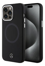 Funda Para iPhone 15 Pro Max Mercedes Benz Noir Silicon Negro
