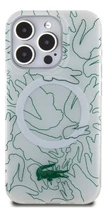 Funda Para iPhone 15 Pro Max Lacoste Shape Blanco