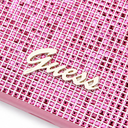 Funda Para iPhone 17 Pro Guess Midnight Scrip Rosa