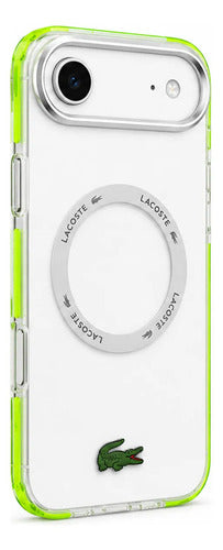Funda Para iPhone 17 Air Lacoste Frosted Verde