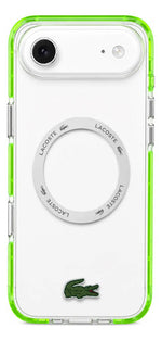 Funda Para iPhone 17 Air Lacoste Frosted Verde