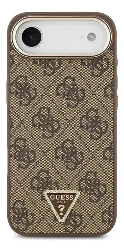Funda Para iPhone 17 Air Guess Triangle Stand Café