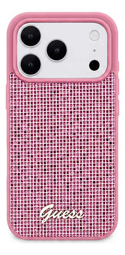 Funda Para iPhone 17 Pro Max Guess Midnight Rosa
