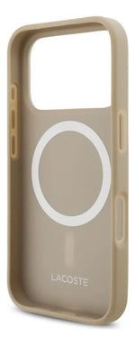 Funda Para iPhone 17 Pro Max Lacoste Iconic Café