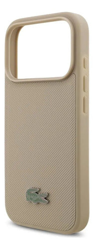 Funda Para iPhone 17 Pro Max Lacoste Iconic Café