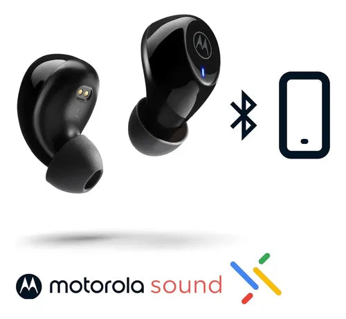 Audífonos Moto Buds 105 Bluetooth Motorola 19h Blanco