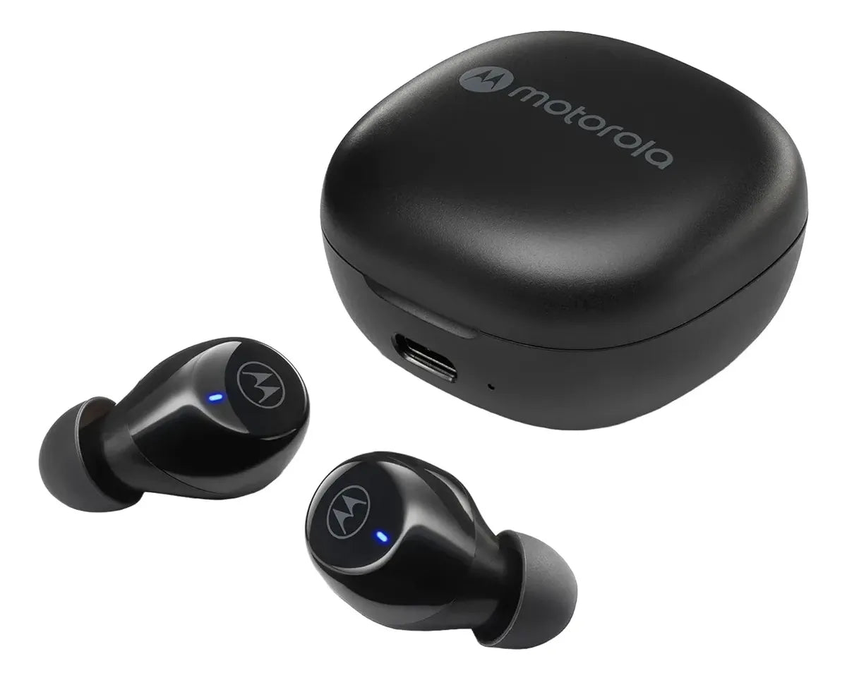 Audífonos Moto Buds 105 Bluetooth Motorola 19h Negro