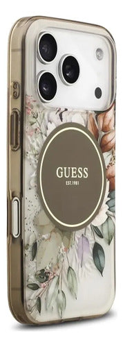 Funda Para iPhone 17 Pro Max Guess Autum Café