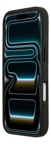 Funda Para iPhone 17 Pro Lacoste Monogram Negro