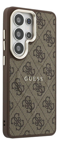Funda Para Galaxy S26 Ultra Guess Frame Metal Café