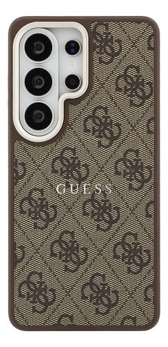 Funda Para Galaxy S26 Ultra Guess Frame Metal Café