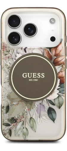 Funda Para iPhone 17 Pro Guess Autum Café