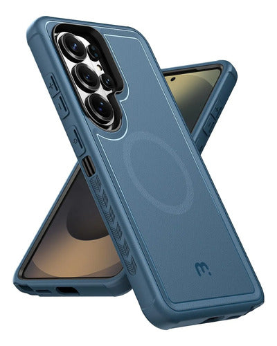 Funda Para Galaxy S26 Ultra Mybat Pro Maverick Rogue Azul