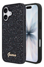 Funda Para iPhone 17 Guess Midnight Scrip Metal Original Negro Midnight