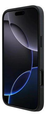 Funda Para iPhone 15 Pro Max Guess Midnight Scrip Metal Negro Midnight