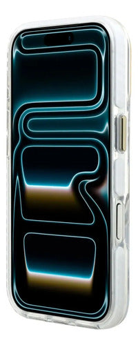 Funda Para iPhone 17 Pro Lacoste Gold Magsafe Original Blanco Gold