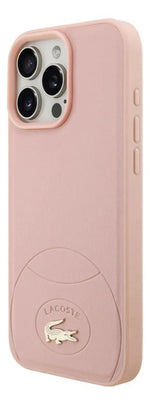 Funda Para iPhone 16 Pro Max Lacoste Bliss Magsafe Original Rosa Bliss