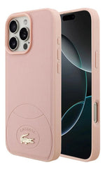 Funda Para iPhone 16 Pro Max Lacoste Bliss Magsafe Original Rosa Bliss