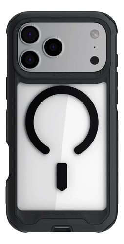 Funda Para iPhone 17 Pro Max Atomic Slim Ghostek Aluminio Negro Atomic Slim